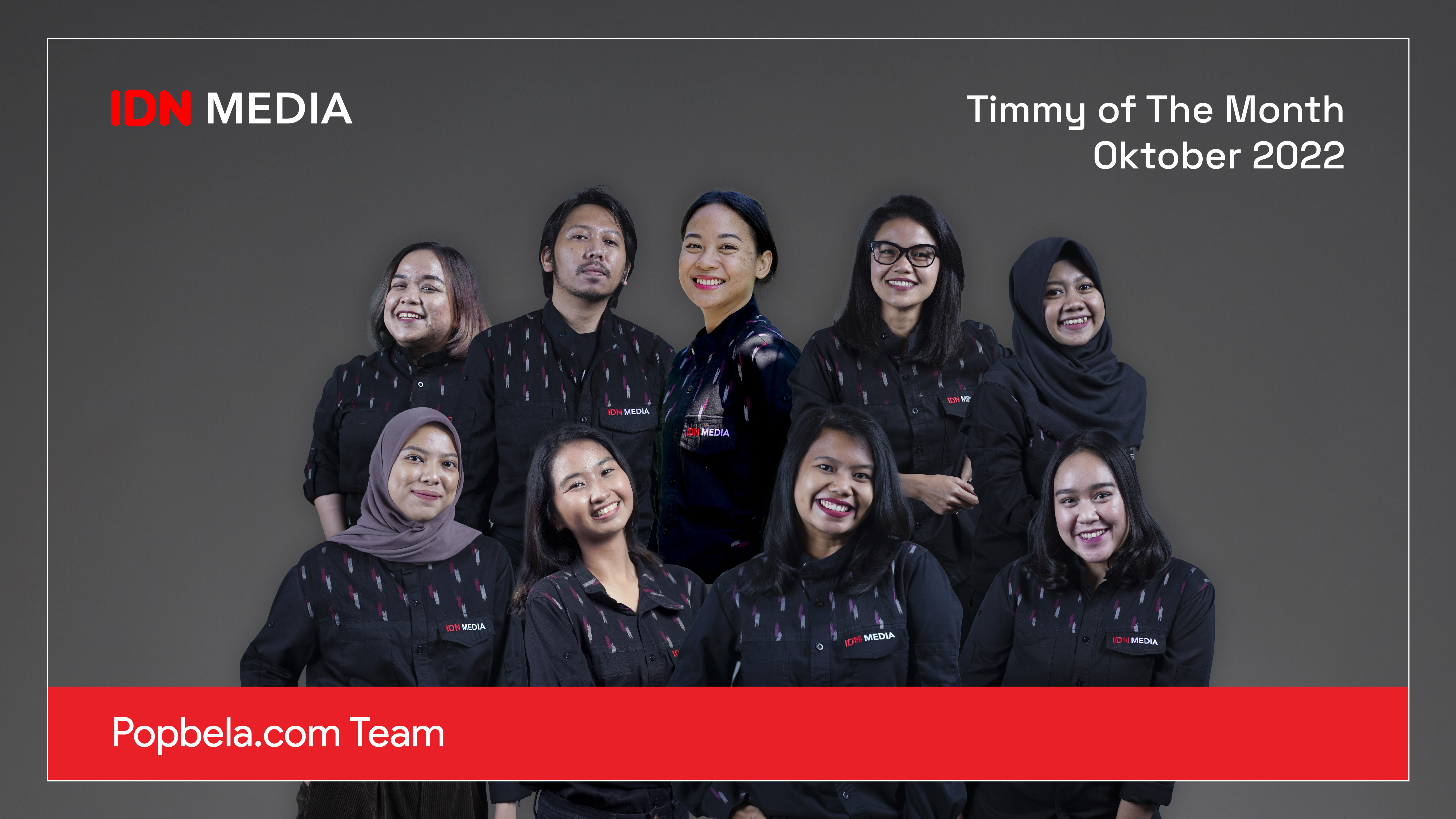 Timmy of the Month: Jaga Komunikasi dan Mindset Positif Kunci Sukses Kerja Sama Tim