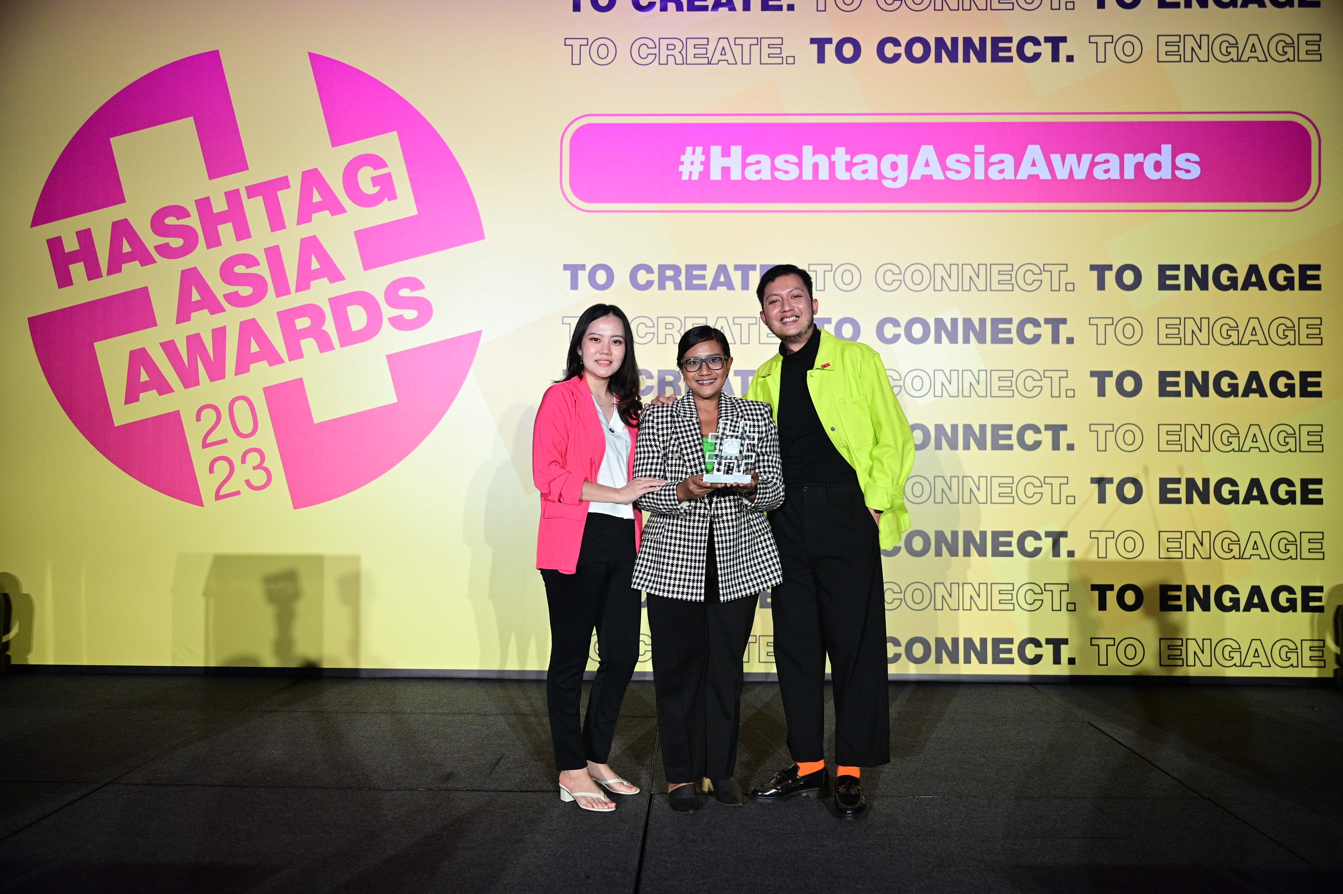 IDN Creative Raih Penghargaan Best Social Brand Launch di Ajang Hashtag Asia Awards 2023